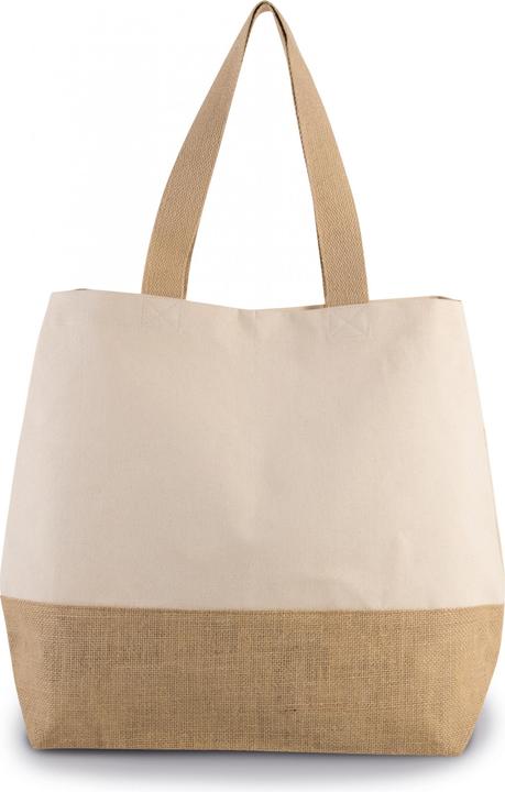 Image du produit Kimood Tote bag toile de coton et jute