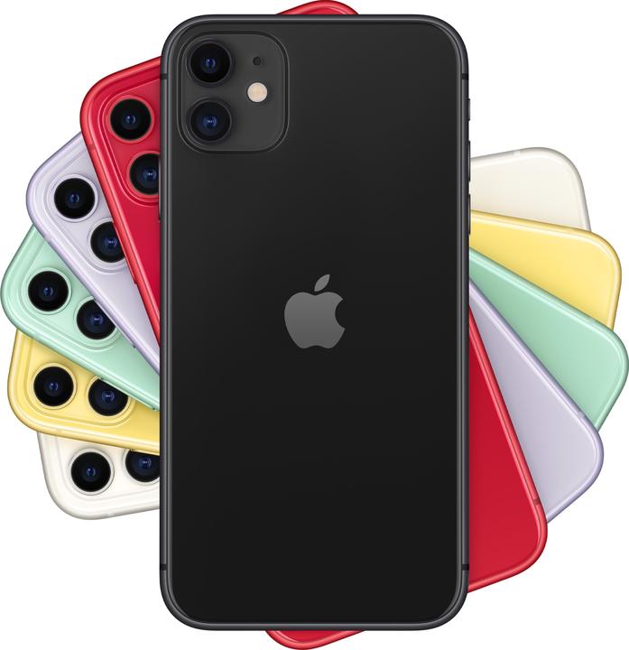 Image du produit Phone Recycle Solution iPhone 11 (64 Go, Noir, 6.10", Double SIM, 12 Mpx, 4G)