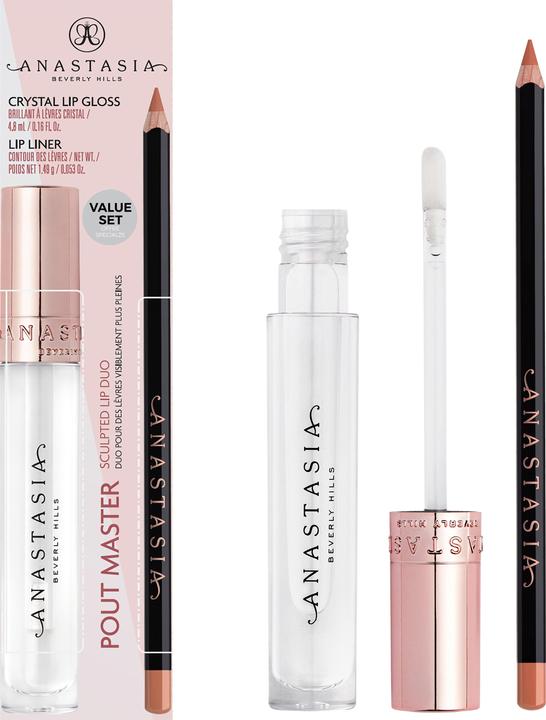 Anastasia Beverly Hills Pout Master Lip Duo (Taupe caldo)