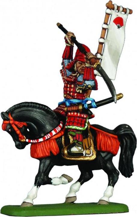 Actual product image Carson 1:72 Samurai Warriors-Cavalry