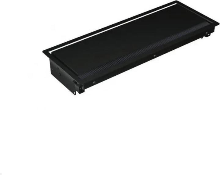 Actual product image Bachmann CONI mounting frame 4-fold black RAL 9005 (911.091) (4 x)