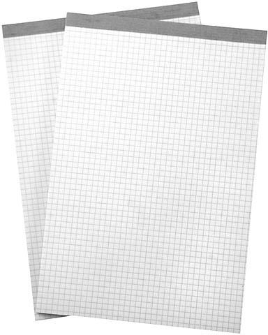 Immagine prodotto BüroLine Tamponi per ufficio - Multipack- 65 g/m² - 100 fogli (A5, Quadretti)
