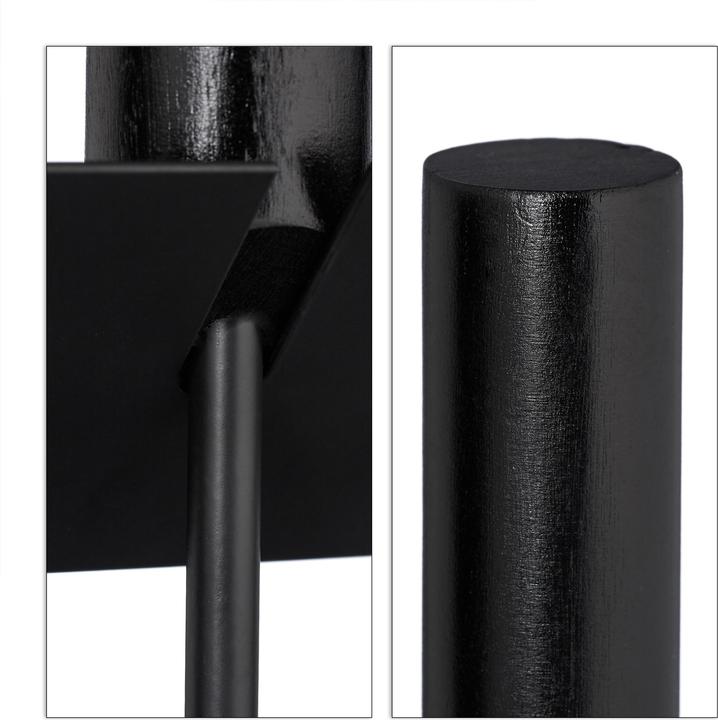 Actual product image Relaxdays Fireplace Companion Set (28.5 x 16 x 61 cm)