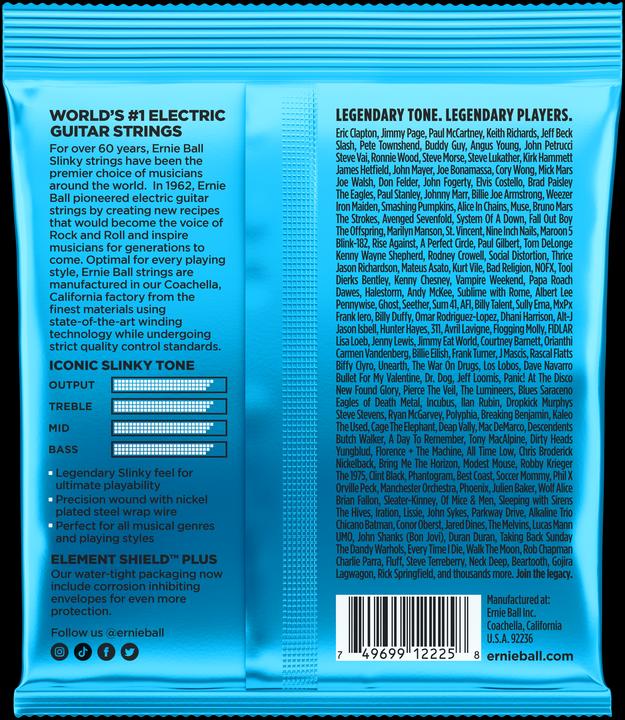 Produktbild Ernie Ball Slinky Nickel (6 x, E-Gitarre, 0.04")