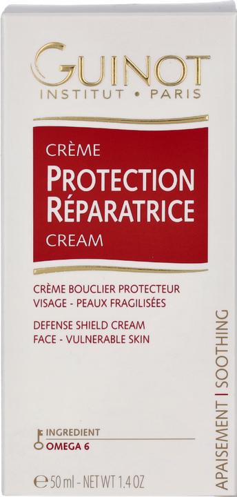 Actual product image Guinot Creme Protection Reparatrice Face Cream 50ml (Cleaning cloths, 50 ml)