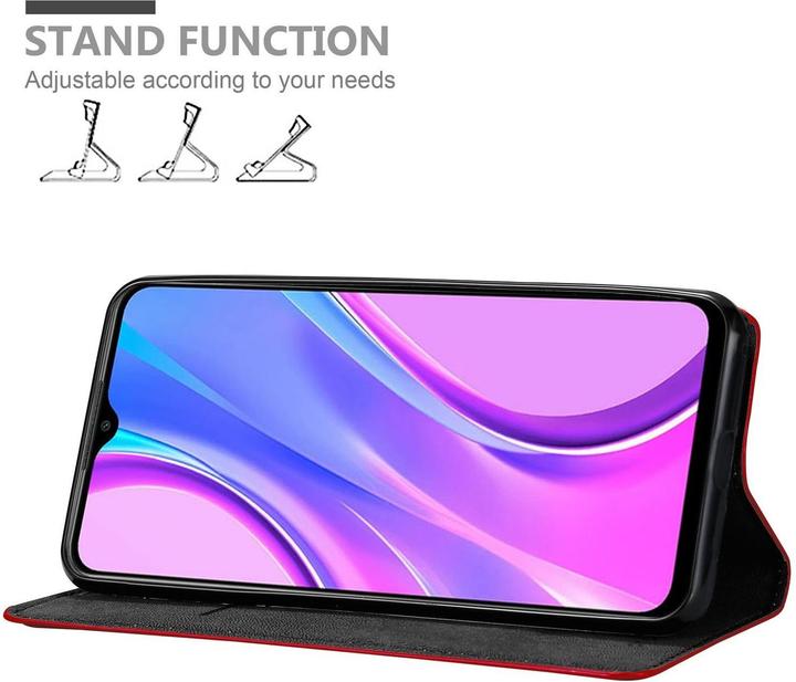Immagine prodotto Cadorabo Copertina magnetica invisibile del libro (Xiaomi Redmi 9)