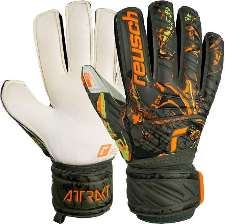 Produktbild Reusch Attrakt Grip Finger Support Torwarthandschuh Kinder (11)