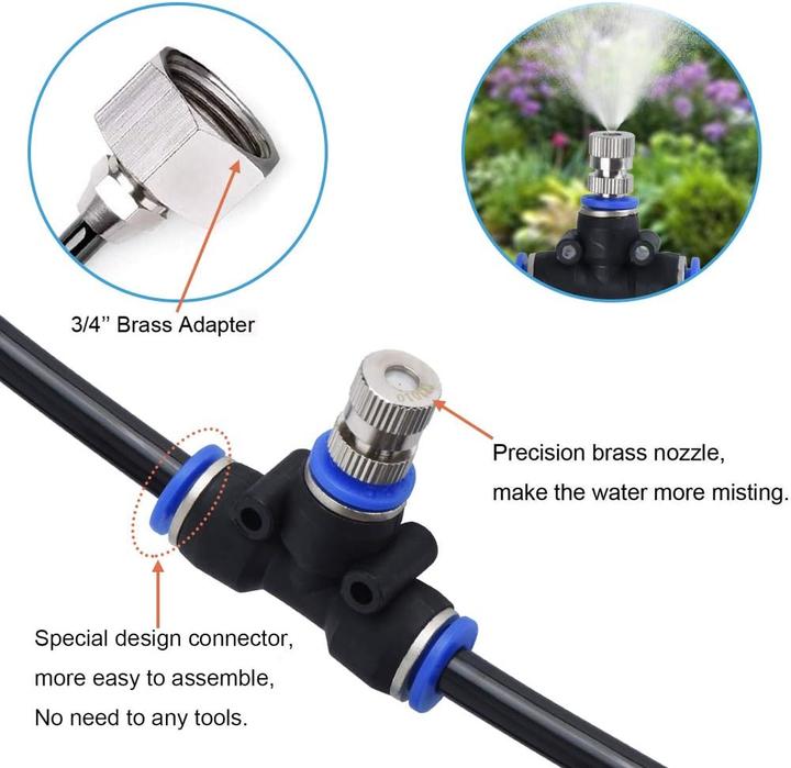 Produktbild Hydrogarden Wasserzerstäuber 8 Meter (8 m)