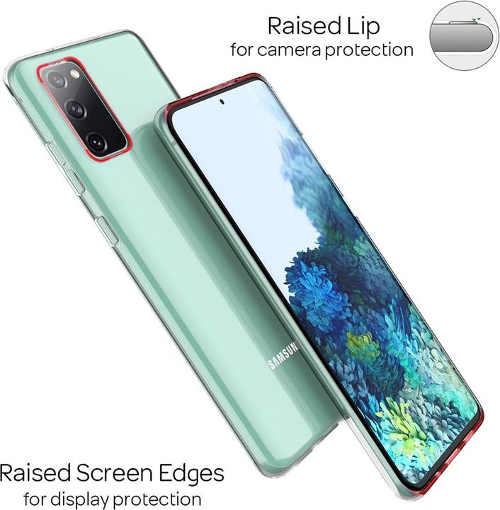 Actual product image Nalia Silicone cover (Samsung Galaxy S20 FE)