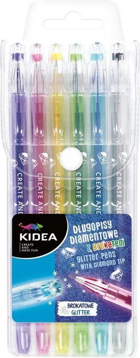Produktbild Derform Diamantstifte mit Glitzer 6 Farben KIDEA