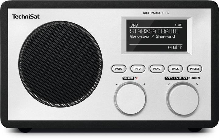 Immagine prodotto TechniSat DigitRadio 301 IR (Web radio, DAB, WiFi)