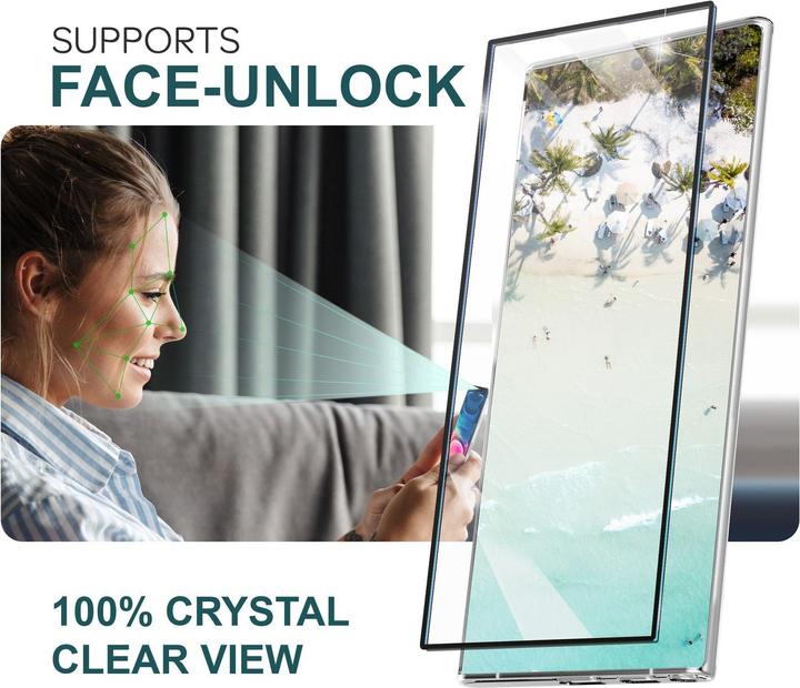 Immagine prodotto Nalia 2x vetro protettivo e 1x applicatore (2 Pezzo/i, Samsung Galaxy S24 Ultra)