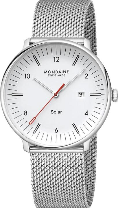 Immagine prodotto Mondaine MLE.41910.SM Herrenuhr Doppio Solar 41mm 5ATM (Fatto in Svizzera)
