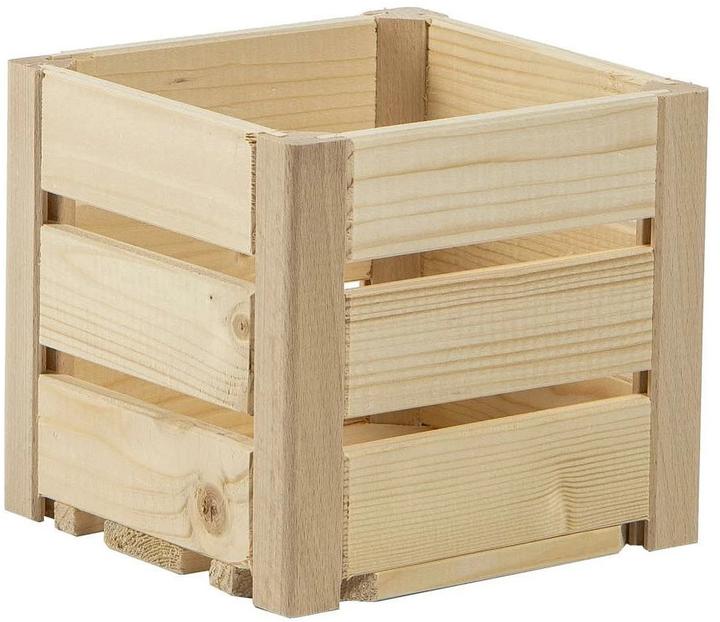 Actual product image Holz Zollhaus Wooden harassment (17.5 x 16 x 17.5 cm, 5.04 l)