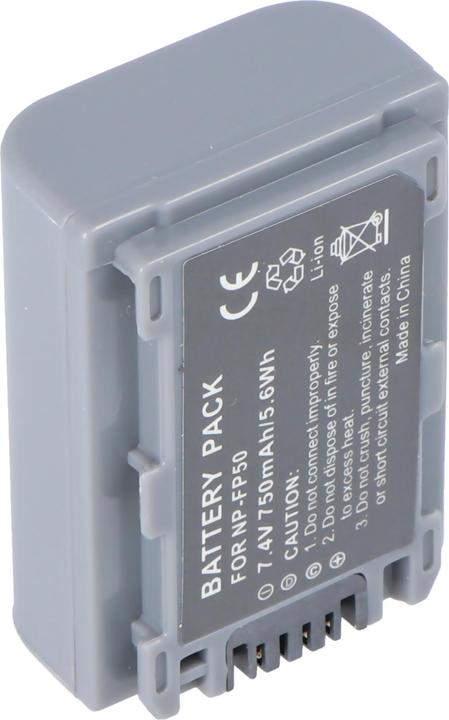 Immagine prodotto Sony Batteria NP-FP50, serie DCR-HC, DCR-DVD (Batteria della fotocamera)