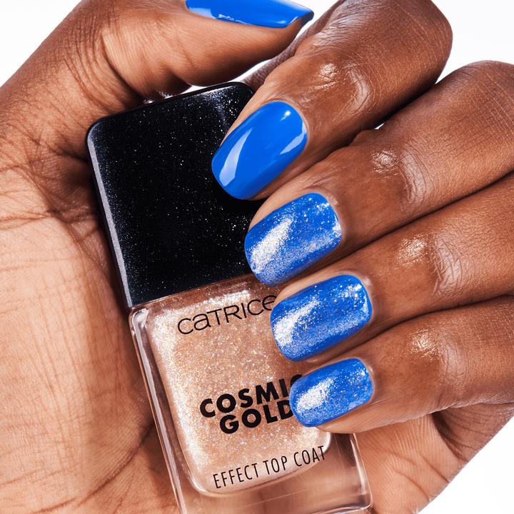 Immagine prodotto Catrice Cosmic Gold Effect Smalto Unghie Top Coat (030 Luce Celeste, Topcoat)
