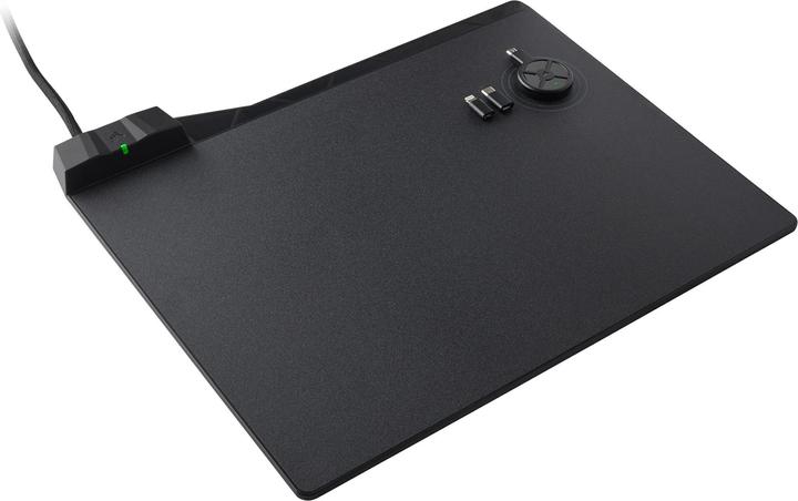 Actual product image Corsair MM1000 gaming mouse pad with wireless Qi charging zone (L)