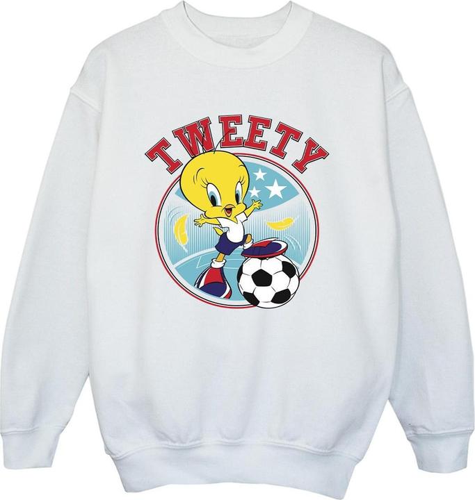 Looney Tunes Tweety Football Circle Sweatshirt Jungen