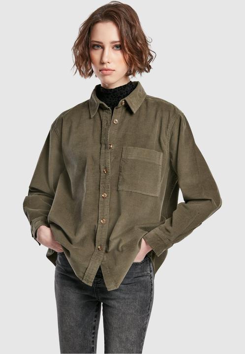 Immagine prodotto Urban Classics Camicia oversize in velluto a coste da donna (5XL)