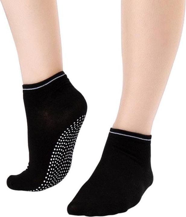 Produktbild JTI Anti-Rutsch-Yoga-Socken - Schwarz (35 - 39)