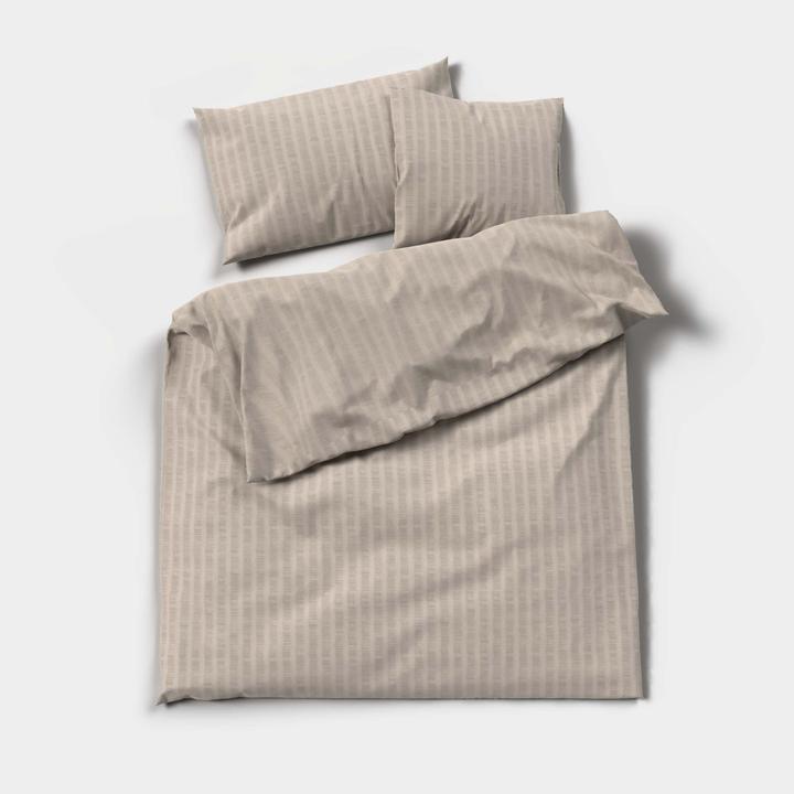 Image du produit Lotus Bettwaren Satin seersucker (Taie d'oreiller, 65 x 100 cm)