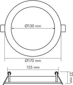 Immagine prodotto Nobile Pannello LED (1000 lm)