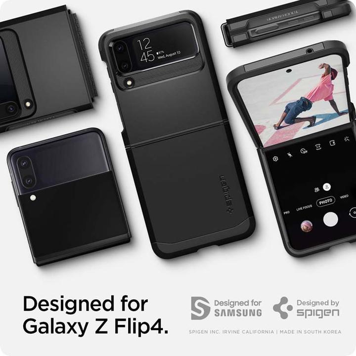 Actual product image Spigen Tough Armor (Samsung Galaxy Z Flip4)