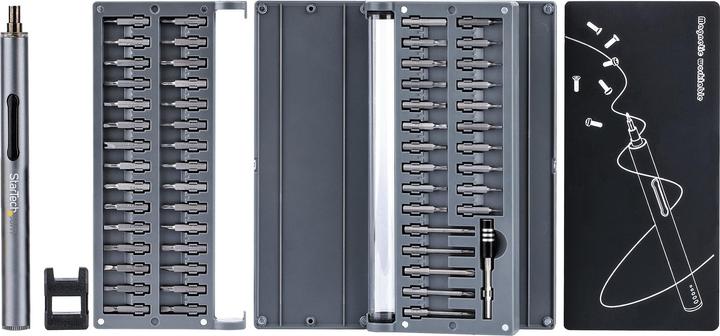 Produktbild StarTech Elektrischer Mini-Schraubendreher - Mini-Akkuschrauber für Elektronik-, Laptop-, Computer-, Tablet- (Akkubetrieb)