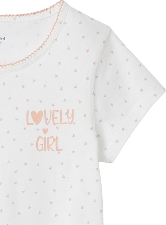 Actual product image Vertbaudet 3er-Pack Mädchen T-Shirts BASIC Oeko-Tex (140)