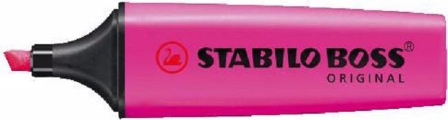 Produktbild STABILO BOSS ORIGINAL Textmarker (Pink, 2 mm, 1 x)