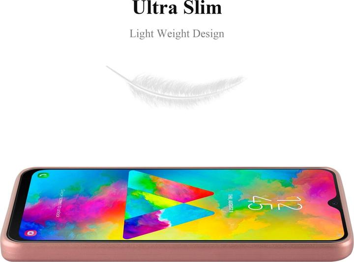 Actual product image Cadorabo TPU Matt Metallic Cover (Samsung Galaxy M20)