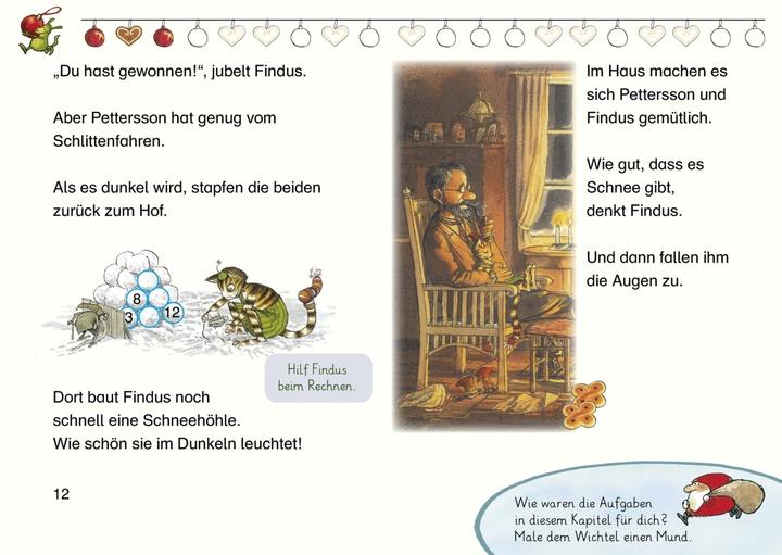 Actual product image Pettersson und Findus. Findus feiert Weihnachten (German, Alexandra Hanneforth, 2024)