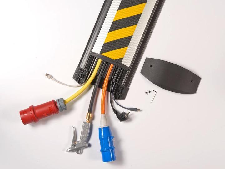 Produktbild Serpa Kabelbrücken B25 EasyLoader Max HD, Deckel aus Alu (Kabelbrücke, 150 cm)