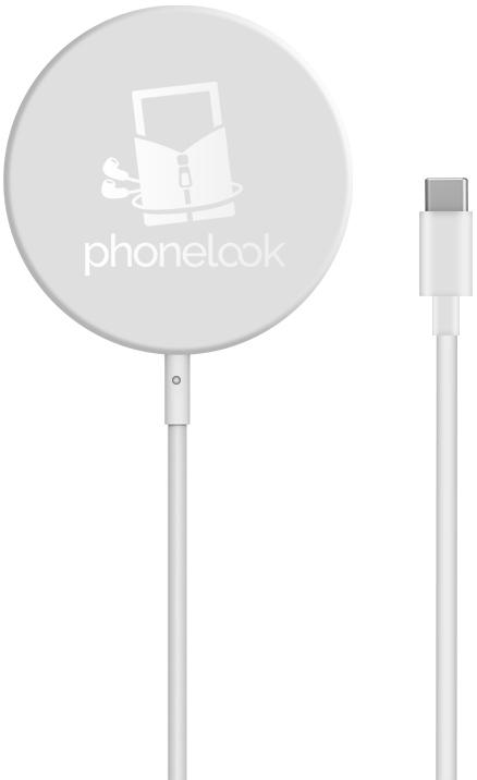 Produktbild PhoneLook 15W magnetischer MagSafe Ladeadapter mit USB-C Anschluss 1.80m (15 W)