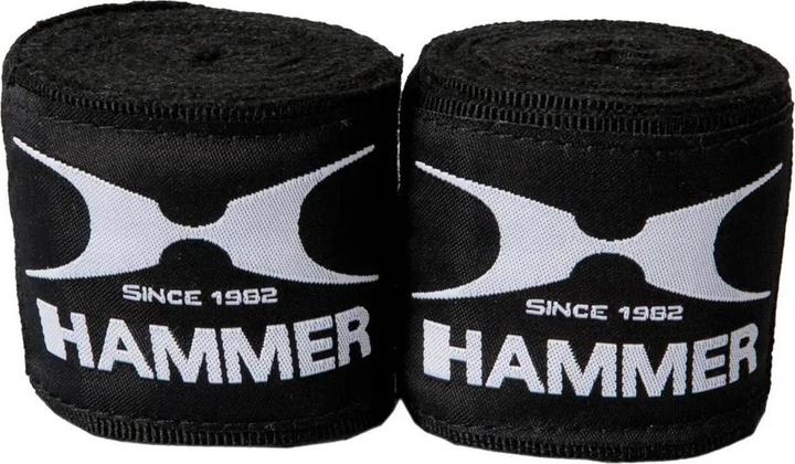 Hammer Bende da boxe, elastico 3,5m (nero)