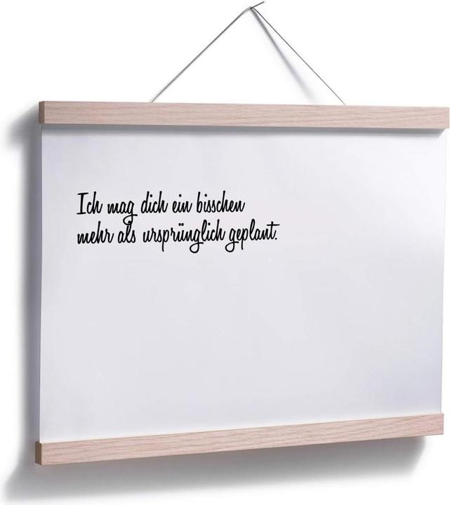 Produktbild Trenddeko Ich mag dich ein bisschen mehr (40 x 50 cm)