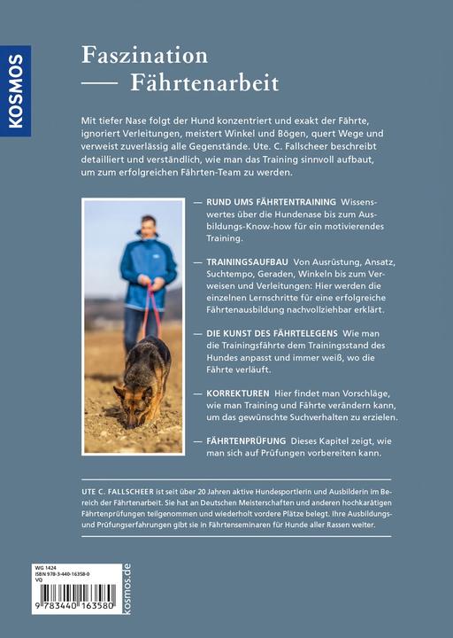 Produktbild Kosmos Trainingsbuch Fährtenarbeit (Deutsch, Ute C. Fallscheer, 2020)