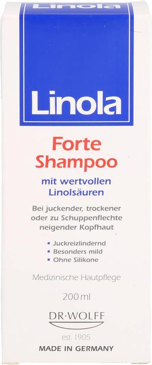 Immagine prodotto Dr. Wolff Linola Shampoo forte, 200 ml Shampoo (200 ml, Shampoo liquido)