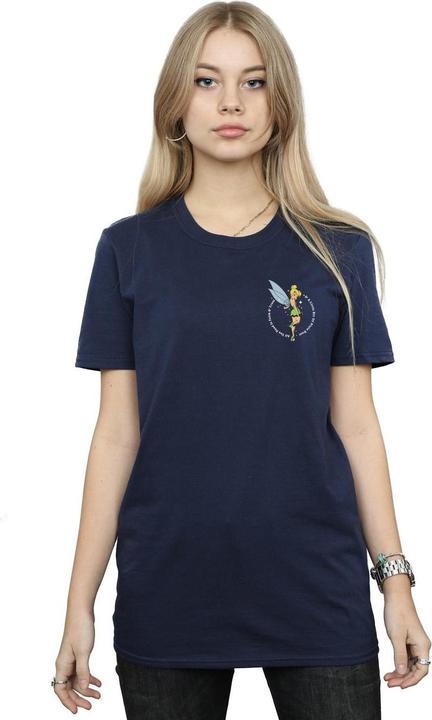 Immagine prodotto Disney Peter Pan Tinker Bell Boyfriend Fit Maglietta Ampia Donna (S)