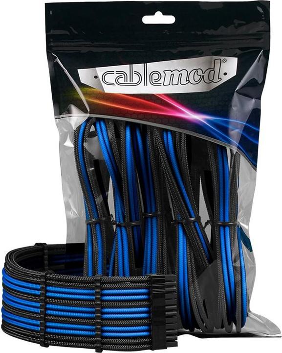 Produktbild CableMod Pro ModMesh 12VHPWR Cable Extension Kit - schwarz/blau