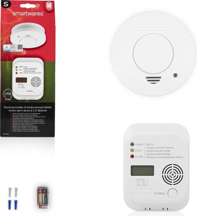 Produktbild Smartwares Set COMelder und warnmelder