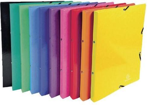 Exacompta Ringbuch Iderama 51829E 4 Ringe 20 Stück Farbig assortiert A4 (A4, 20 mm, 20 Stück)