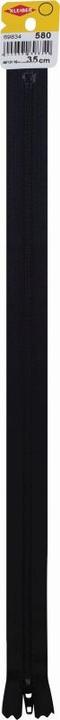 Kleiber Reiáverschluss, Kunststoff, L„nge: 350 mm, schwarz (35 cm)