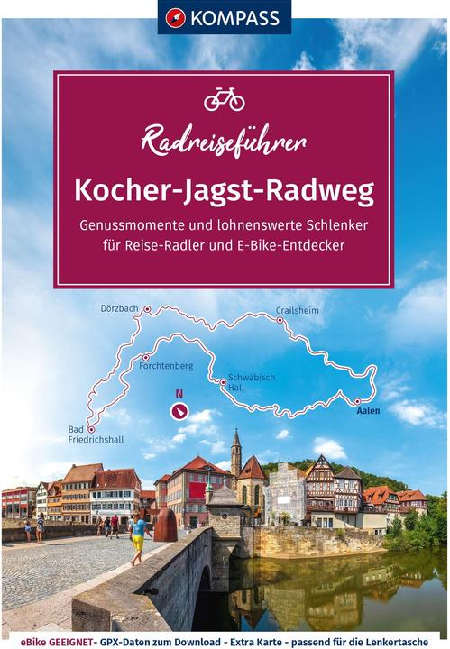 Produktbild RadReiseFührer Kocher-Jagst-Radweg (Deutsch, Julia Bihar, 2022)