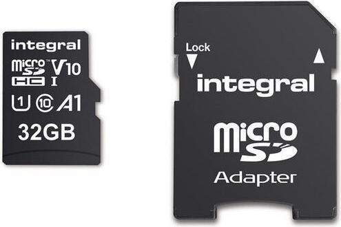 Immagine prodotto 32GB HIGH SPEED MICROSDHC/XC V10 UHS-I U1 (32 GB, microSDHC, U1, UHS-I)