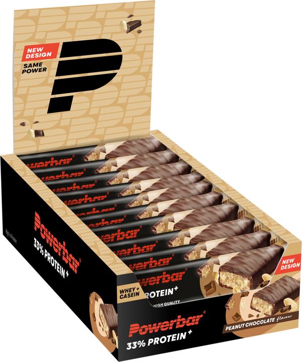 Image du produit Powerbar Protéine Plus 33 (Chocolat, Arachide, 10 pcs, 900 g)
