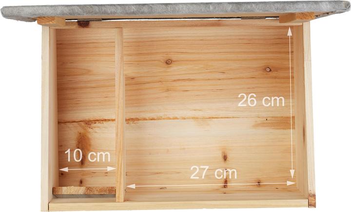 Actual product image Relaxdays Hedgehog House Building Kit