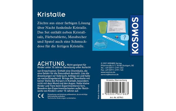 Actual product image Kosmos Grow surprise crystals yourself
