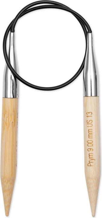 Prym Rundstricknadel BAMBUS 9.00 mm, 40 cm