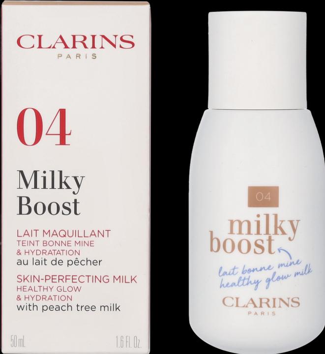 Actual product image Clarins Milky Boost 01 Milky Cream (04 Milky Auburn)